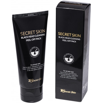 Купить - Secret Skin Black Head Cleaning Peel-Off Pack - Маска-пленка от черных точек