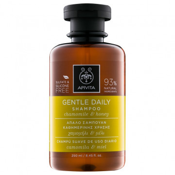 Купить - Apivita gentle daily shampoo with chamomile german&honey - Деликатный шампунь для ежедневного применения с ромашкой и медом 