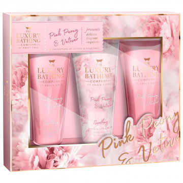 Купить - Grace Cole Pink Peony&Vetiver Heavenly Trio - Подарочный набор