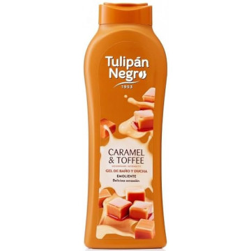 Купить - Tulipan Negro Shower Gel "Caramel&Toffee" - Гель для душа "Карамельный крем"