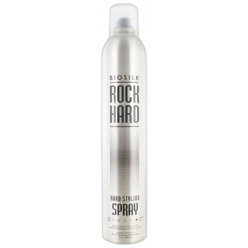 Купить - Biosilk Rock Hard Firm Spray - Лак для волос экстрасильной фиксации