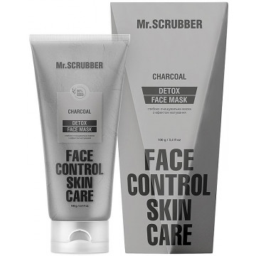 Купить - Mr.Scrubber Face Control Skin Care Detox Charcoal Face Mask - Глубоко очищающая маска с эффектом матирования