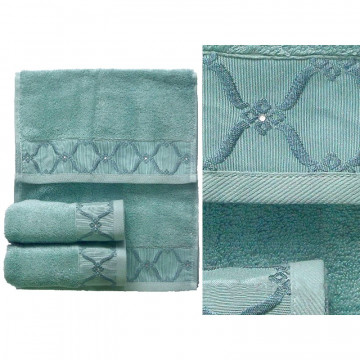 Купить - Issimo Home Riva Blue - Набор махровых салфеток