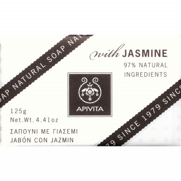 Купить - Apivita natural soap with jasmine - Натуральное мыло с жасмином