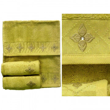 Купить - Issimo Home Santana Olive - Набор махровых салфеток