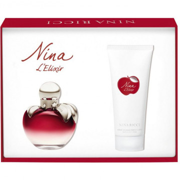 Купить - Nina Ricci Nina L`Elixir - Подарочный набор (EDP50+B/C100)