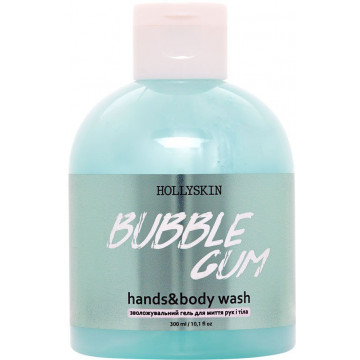 Купить - Hollyskin Hands & Body Wash "Bubble Gum" - Увлажняющий гель для мытья рук и тела
