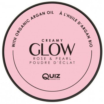 Купить - Quiz Cosmetics Glow Compact Powder - Кремовые румяна-хайлайтер