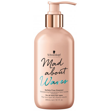 Купить - Schwarzkopf Professional Mad About Waves Sulfate Free Cleanser - Бессульфатный шампунь для волнистых волос