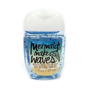 Купить - Bath & Body Works Mermaids Make Waves (Water Lily) - Антисептический гель для рук