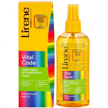 Купить - Lirene Vital Code Smoothing Multi Body Oil Arnica - Масло арники для тела с разглаживающим эффектом