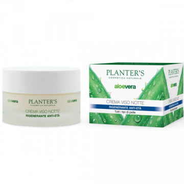 Купить - Planter's Aloe Vera Night Face Cream Regenerating Anti-Age - Ночной восстанавливающий крем для лица