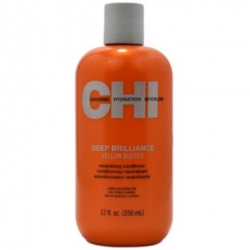 Купить - CHI Deep Brilliance Yellow Buster Neutralizing Conditioner - Кондиционер для волос нейтрализующий желтизну