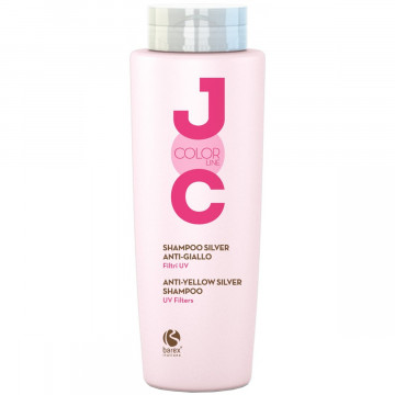 Купить - Barex Joc Color Line Anti-Yellow Silver Shampoo - Шампунь против желтизны "Серебрянный" с УФ фильтрами