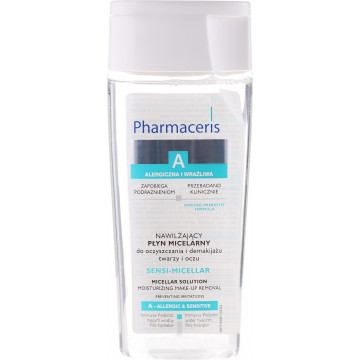 Купить - Pharmaceris A Sensi-Micellar moisturizing Make-Up Removal - Мицеллярная вода для очищения кожи лица и глаз