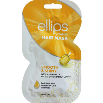 Купить - Ellips Vitamin Hair Mask Smooth & Shiny With Aloe Vera Oil - Маска для волос «Роскошное сияние» с маслом алоэ вера