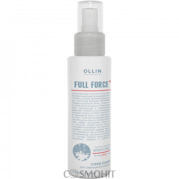 Купить - OLLIN Full Force Hair Growth Stimulating Spray-Tonic - Спрей-тоник для стимуляции роста волос с экстрактом женьшеня