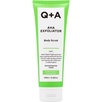 Купить - Q+A AHA Exfoliator Body Scrub - Скраб для тела с AHA-кислотами