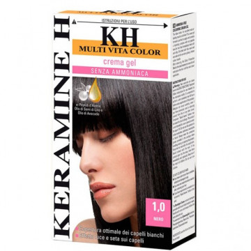 Купить - Keramine H Crema Gel Senza Ammoniaca - Крем-гель краска без амиака №5.56 (Светлый Махагон Красный Каштан)