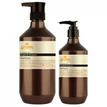 Купить - Angel Provence Grapefruit Straighten Shampoo - Выпрямляющий шампунь для волос с экстрактом грейпфрута