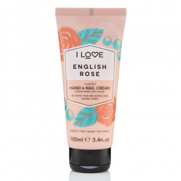 Купить - I Love English Rose Hand & Nail Cream - Крем для рук "Английская роза"