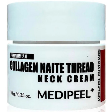 Купить - Medi Peel Premium Collagen Naite Thread Neck Cream 2.0 - Пептидный крем для шеи и декольте