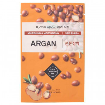 Купить - Etude House Therapy Air Mask Argan - Ультратонкая маска для лица с аргановым маслом 