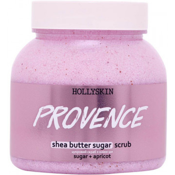 Купить - Hollyskin Shea Butter Sugar Scrub Provence - Сахарный скраб с маслом ши и перлитом