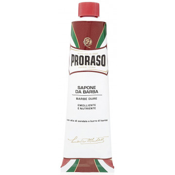 Купить - Proraso Red Line Emollient Shaving Cream - Питательный крем для бритья жесткой щетины
