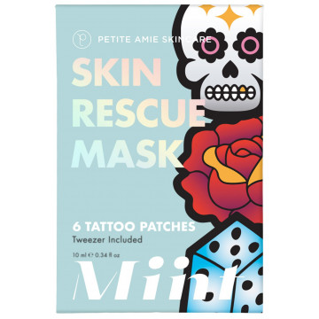 Купить - Petite Amie Skin Rescue Mask, Tattoo Patches - Маска-патчи для комбинированой кожи лица
