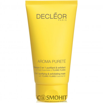 Купить - Decleor Aroma Purete 2 in 1 Purifying & Oxygenating Mask - Маска 2-в-1 для очищения и пилинга жирной и комбинированной кожи