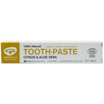 Купить - Green People Citrus & Aloe Vera Toothpaste - Зубная паста "Цитрус и Алое Вера"