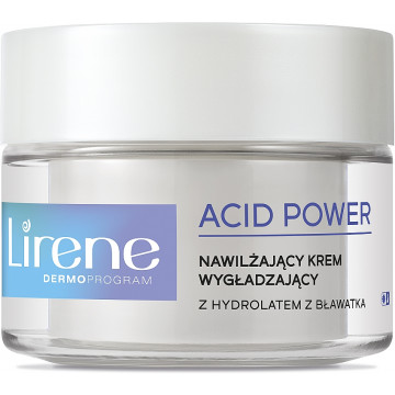 Купить - Lirene Acid Power Moisturizing Smoothing Cream - Крем с лактобионовой кислотой