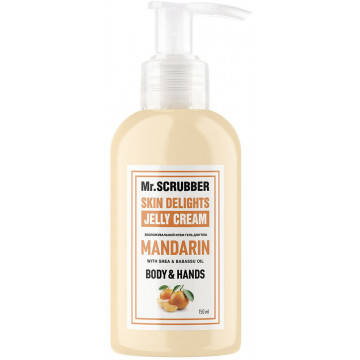 Купить - Mr.Scrubber Skin Delights Body&Hands Jelly Cream "Mandarin" - Крем-гель для тела и рук
