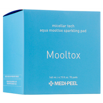 Купить - Medi-Peel Aqua Mooltox Sparkling Pad - Пилинг-диски для увлажнения и очищения кожи лица