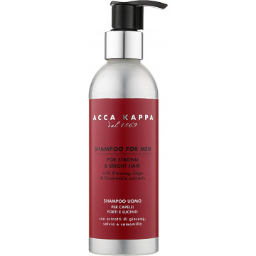 Купить - Acca Kappa Shampoo For Men For Strong & Bright Hair - Мужской шампунь для сильных и светлых волос