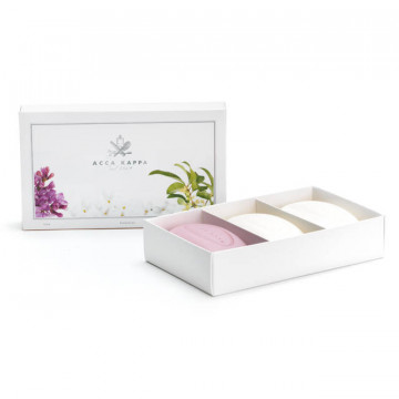 Купить - Acca Kappa Olea Fragrans, Lily & Jasmine Soap Set - Подарочный набор