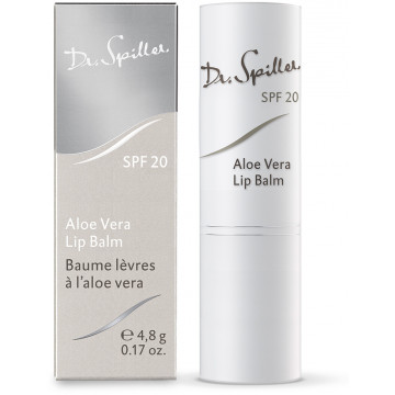 Купить - Dr. Spiller Specific Aloe Vera Lip Balm SPF20 - Бальзам для губ с алоэ и витамином Е