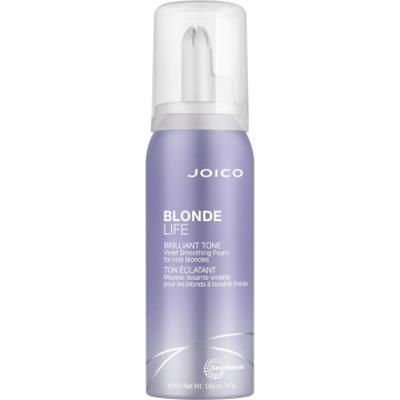 Купить - Joico Blonde Life Brilliant Tone Violet Foam Smoothing Foam - Фиолетовый разглаживающий мусс для сохранения яркости блонда