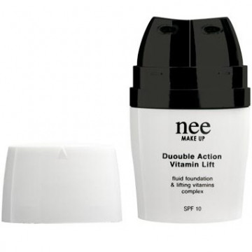 Купить - Nee Make Up Double Action Vitamin Lift Fluid Foundation and Lifting Vitamins Complex - Основа под макияж двойного действия