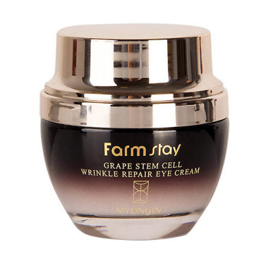 Купить - FarmStay Grape Stem Cell Wrinkle Repair Eye Cream - Крем для глаз с фитостволовыми клетками винограда