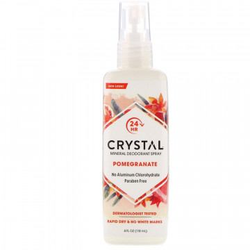 Купить - Crystal Essence Pomegranate Spray - Дезодорант-спрей Кристалл Эссенс «Гранат»