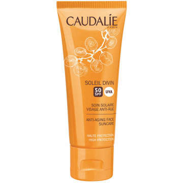 Купить - Caudalie Soleil Divin Anti-Ageing Face Suncare - Солнцезащитный антивозрастной крем для лица SPF 50