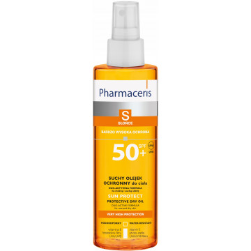 Купить - Pharmaceris S Protective Dry Oil SPF50+ - Солнцезащитное сухое масло