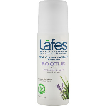 Купить - Lafe's Roll On Deodorant Soothe Lavender & Aloe - Роликовый дезодорант "Лаванда и алоэ"