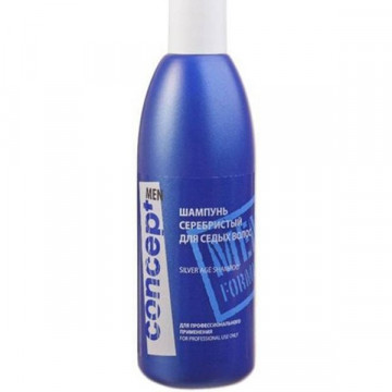 Купить - Concept Man Silver Age Shampoo - Шампунь серебристый оттеночный для седых волос
