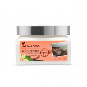Купить - Sea of SPA Body Butter - Сливки для тела (Essence of Vanilla & Patchouli)