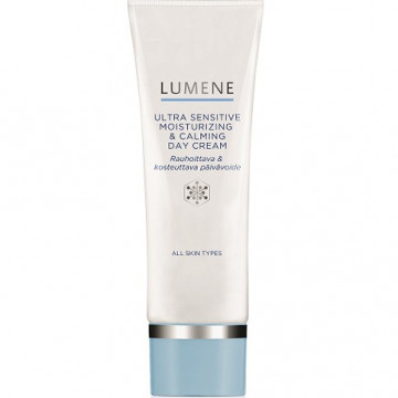 Купить - Lumene Ultra Sensitive Moisturizing & Calming Day Cream - Увлажняющий и успокаивающий дневной крем с черникой