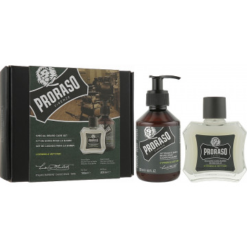 Купить - Proraso Cypress & Vetyver Beard Care Set - Подарочный набор для ухода за бородой