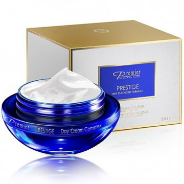 Купить - Premier Dead Sea Prestige Day Cream Complex Normal to Oily Skin - Дневной крем-комплекс для нормальной и жирной кожи лица SPF17